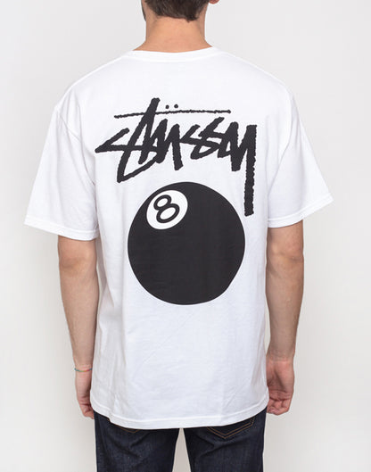 STUSSY 8號印花球短袖T恤