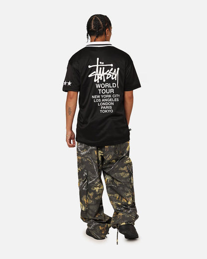 STUSSY 8號球印花足球P0LO衫