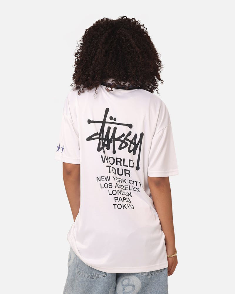 STUSSY 8號球印花足球P0LO衫