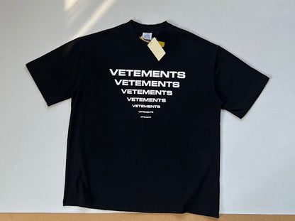 VETEMENTS 漸變印花短袖T恤