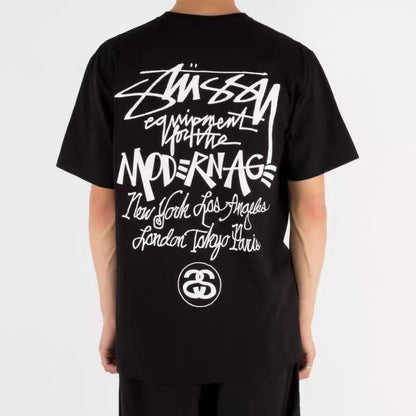 STUSSY 世界巡遊短袖T恤