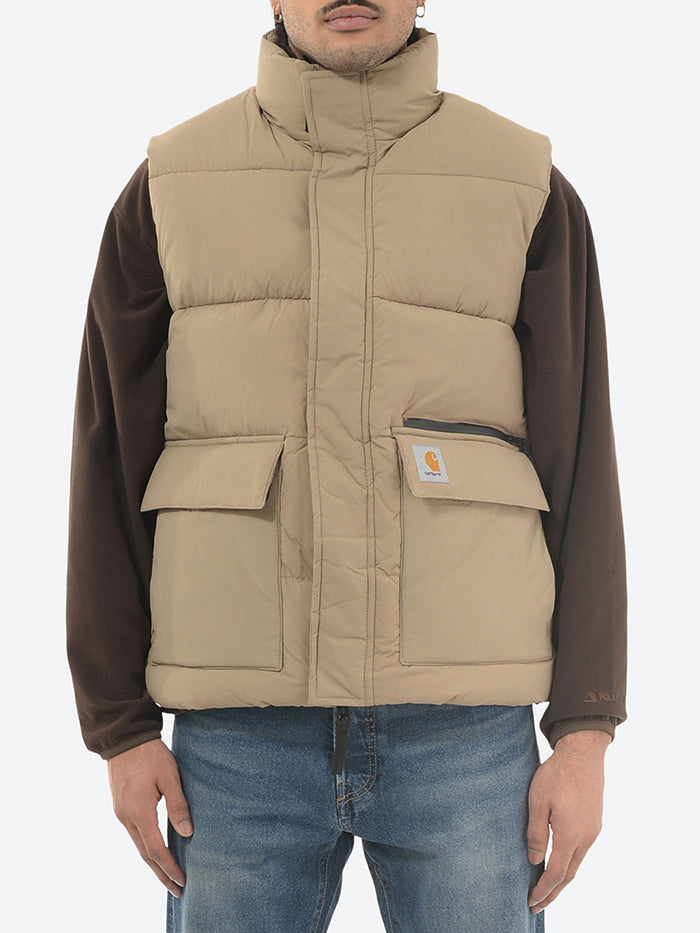 Carhartt WIP Milton Vest 立領保暖工裝鋪棉背心