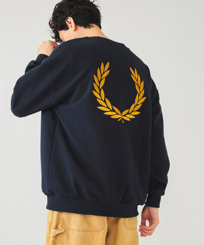 BEAMS x FRED PERRY Embroidered 聯名別注款刺繡圓領衛衣