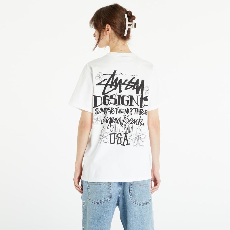 STUSSY SUMMER LB TEE  夏日塗鴉花卉短袖T恤