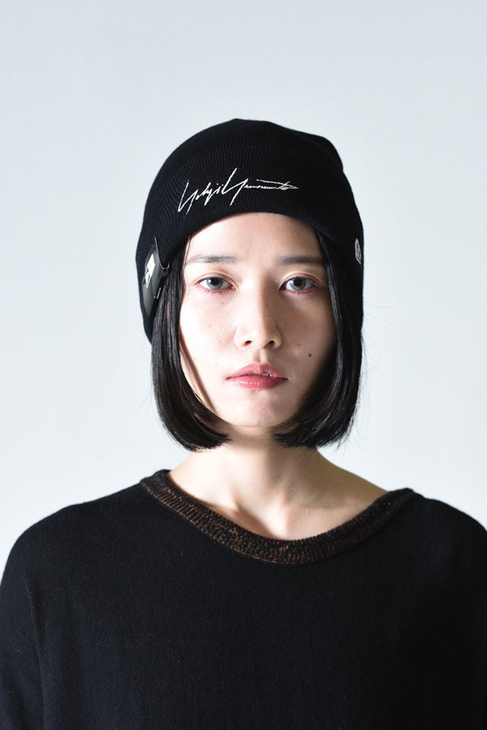 Yohji Yamamoto x New Era 山本耀司簽名刺繡聯名針織毛帽