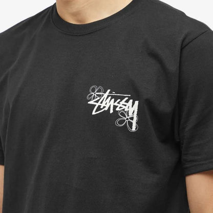 STUSSY SUMMER LB TEE  夏日塗鴉花卉短袖T恤