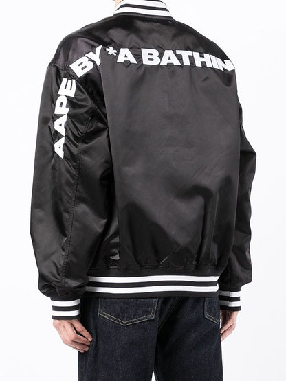 AAPE BY *A BATHING APE® REVERSIBLE BOMBER JACKET 雙面穿飛行員夾克