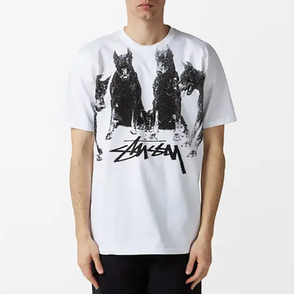 STUSSY  杜賓犬短袖T恤