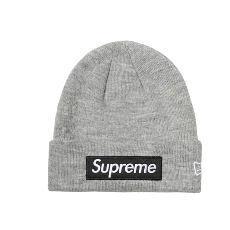 Supreme x New Era Box Logo Beanie 方形標誌聯名毛帽