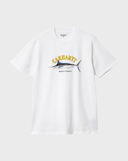 Carhartt WIP 卡哈特旗魚印花短袖T恤