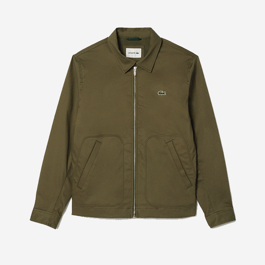 LACOSTE ZIPPERED JACKET 鱷魚翻領拉鍊夾克