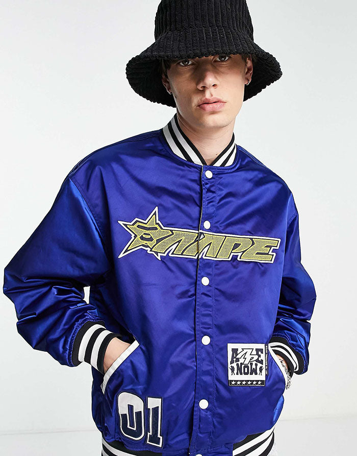 AAPE BY *A BATHING APE® REVERSIBLE BOMBER JACKET 雙面穿飛行員夾克