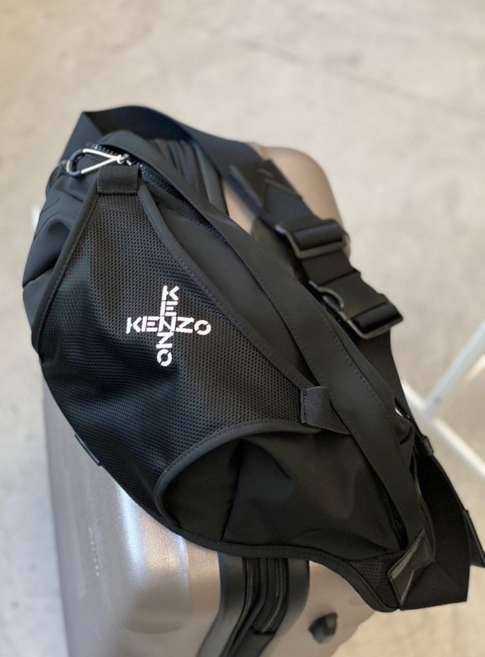 KENZO SPORT Large Belt Bag 時尚尼龍腰包與斜跨包