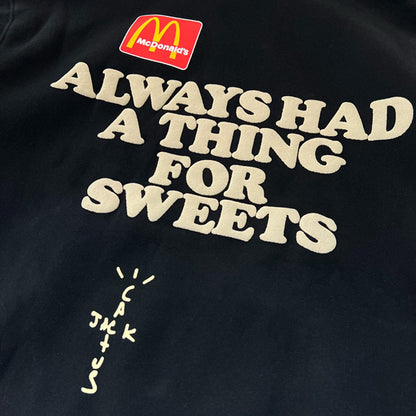 Travis Scott x McDonald's 蘋果派連帽衛衣