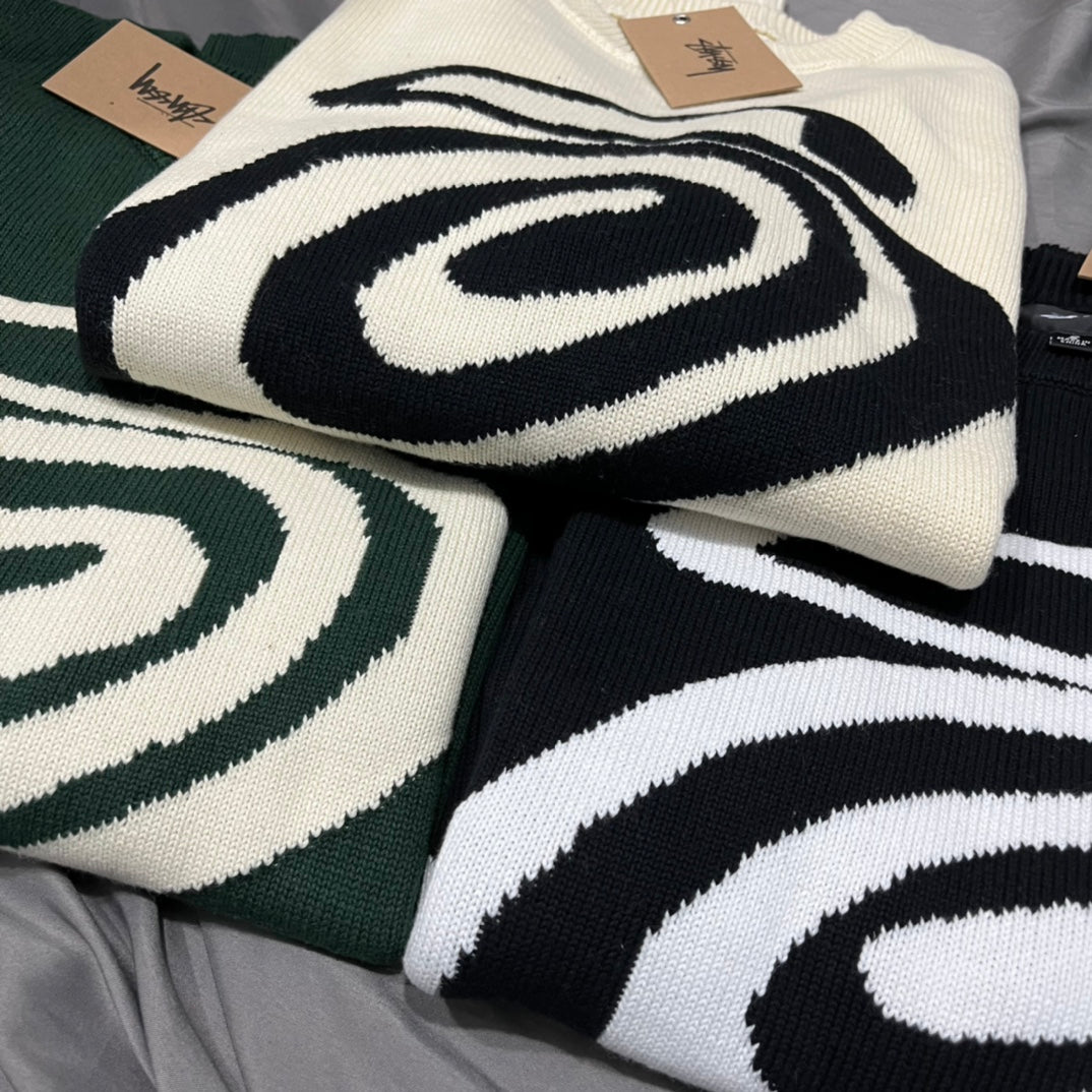 STUSSY CURLY SWEATER 針織羊毛毛衣