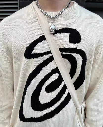 STUSSY CURLY SWEATER 針織羊毛毛衣