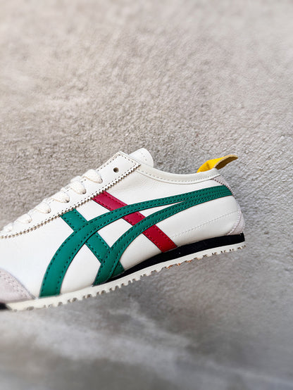 Onitsuka Tiger MEXICO 66 SD DL408-1684 - 經典復古紅綠虎爪紋運動鞋