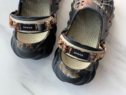 Crocs Echo Clog in Black Tree Edge 卡駱馳洞洞鞋-黑色