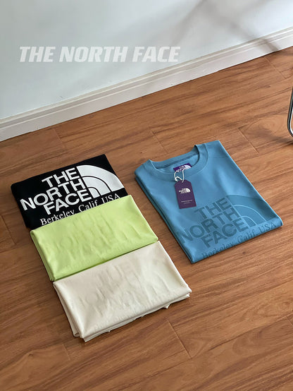 THE NORTH FACE PURPLE LABE 北臉紫標印花短袖T恤