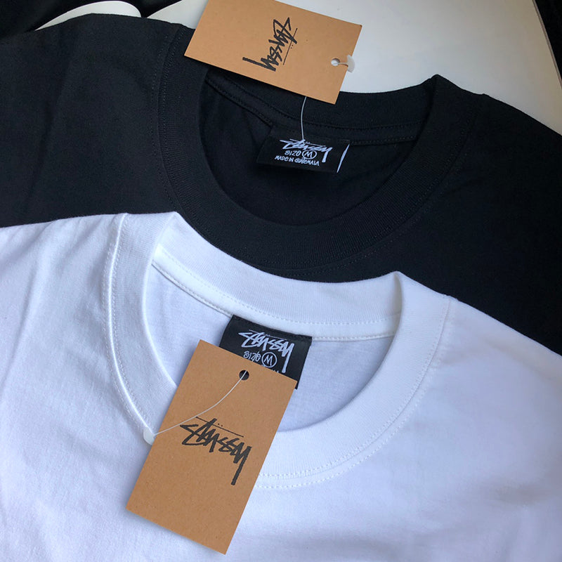 STUSSY 方標LOGO 短袖T恤