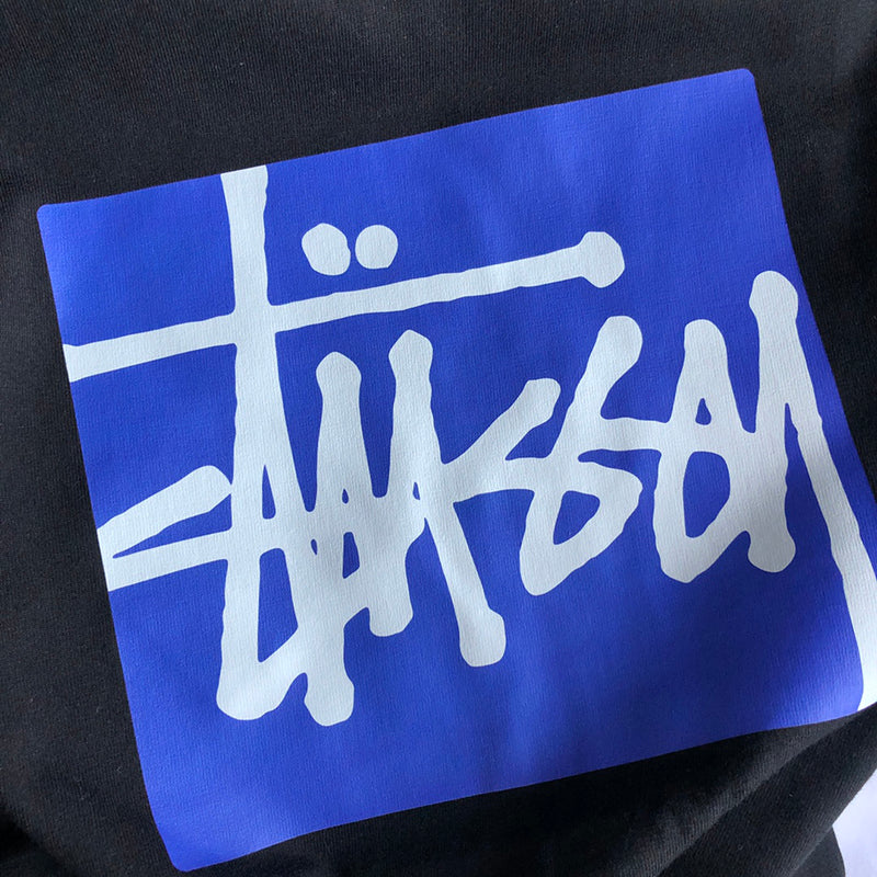 STUSSY 方標LOGO 短袖T恤