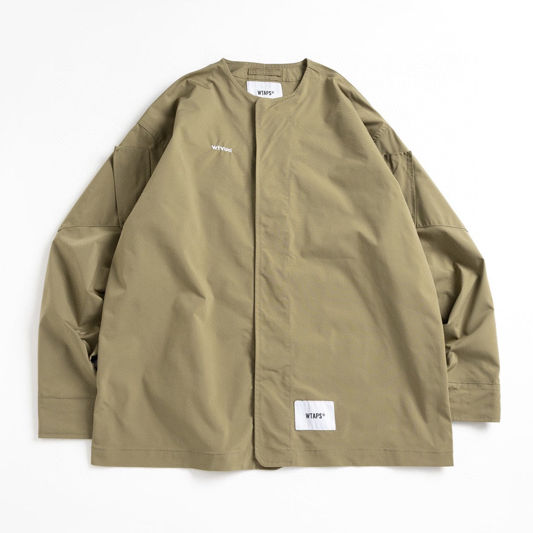 玩酷Plus+潮流服飾嚴選】WTAPS SCOUT / LS / NYCO. TUSSAH 骨頭刺繡廓 