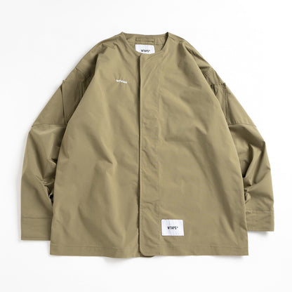 WTAPS SCOUT / LS / NYCO. TUSSAH 重磅骨頭刺繡 廓形風衣夾克