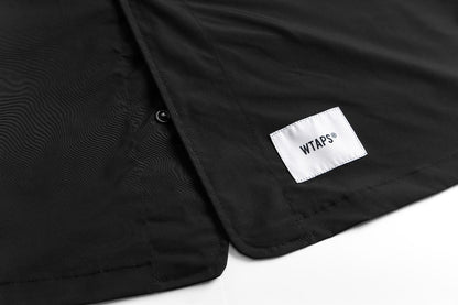 WTAPS SCOUT / LS / NYCO. TUSSAH 重磅骨頭刺繡 廓形風衣夾克