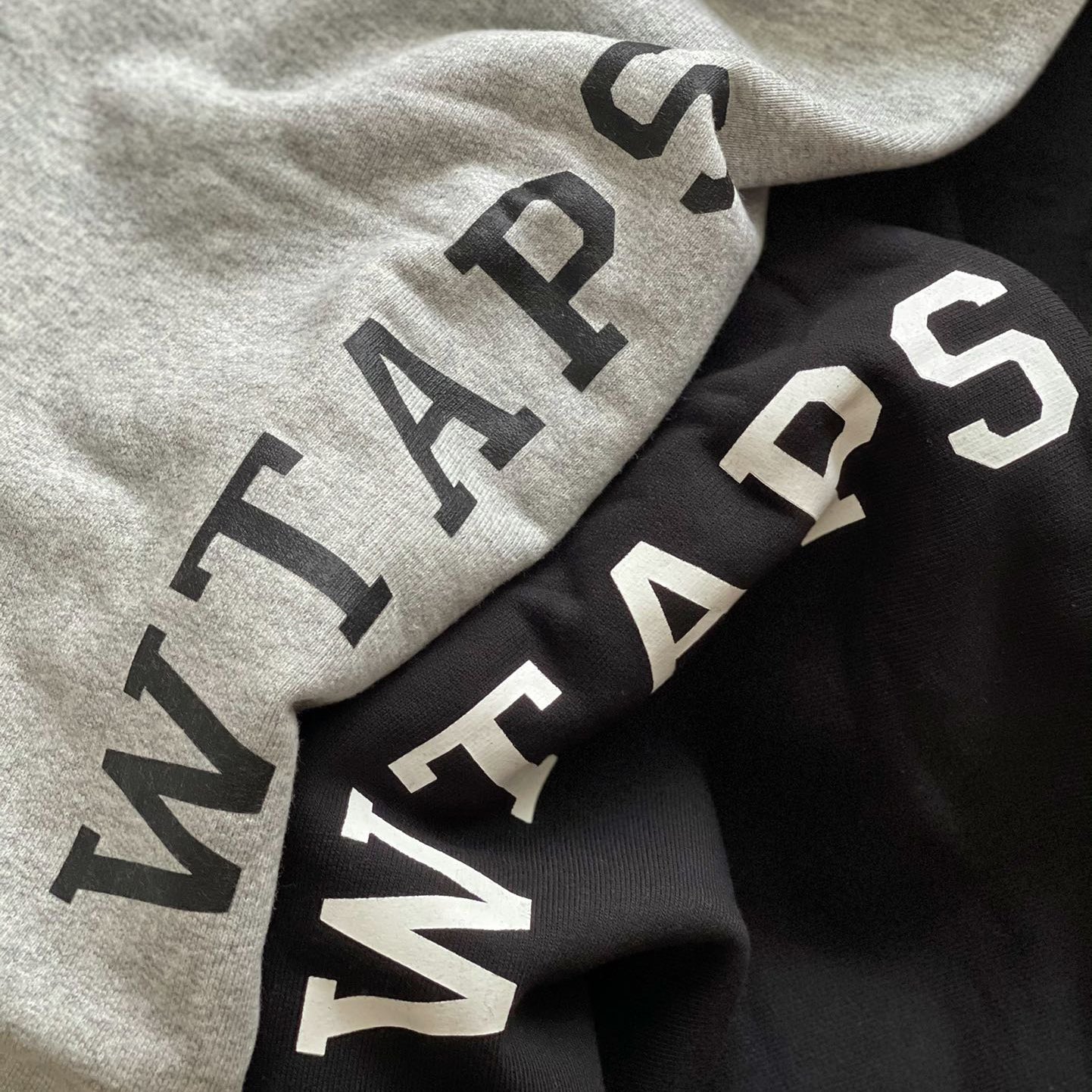 WTAPS 字母印花長袖T恤