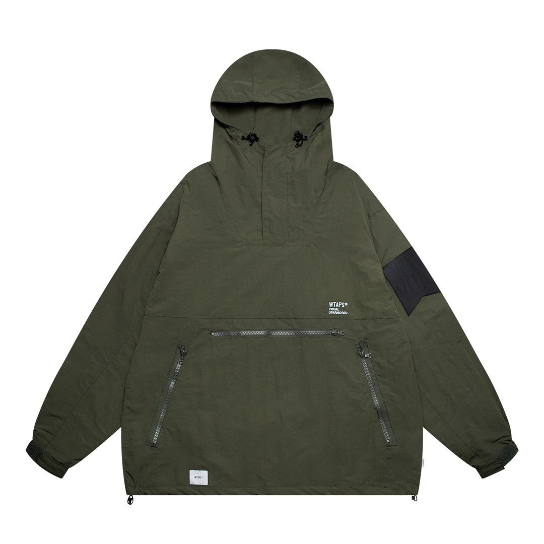 WTAPS SBS JACKET 連帽半拉鍊機能夾克