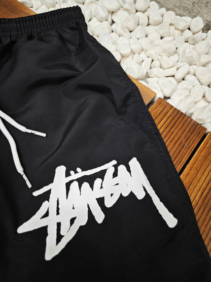 STUSSY x NIKE 聯名限量抽繩長褲