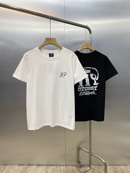 STUSSY x PATTA  聯名經典爵士人物短袖T恤