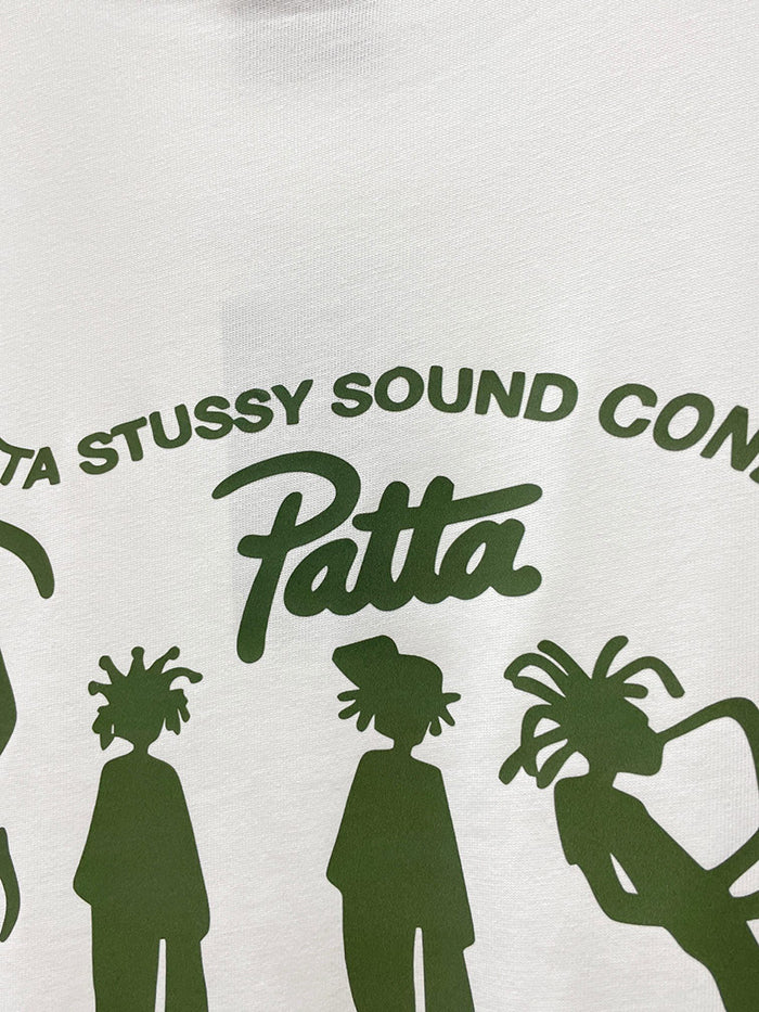 STUSSY x PATTA  聯名經典爵士人物短袖T恤