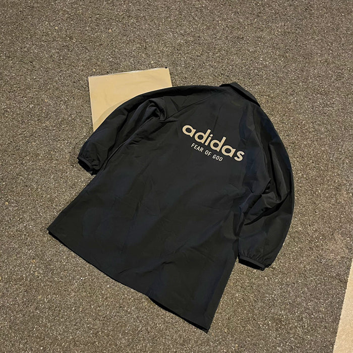 FEAR OF GOD x ADIDAS ATHLETICS CAR COAT 廓形長版風衣