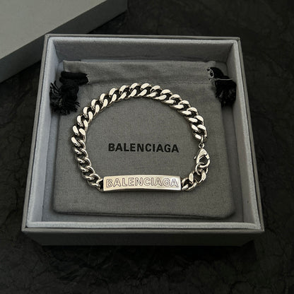 Balenciaga Plate Twist Bracelet 巴黎世家古金鏈條手鍊