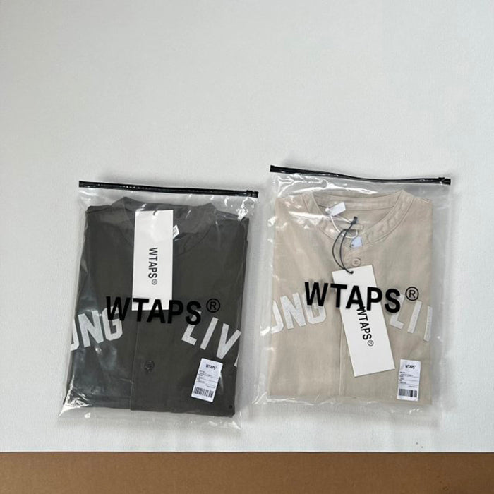 WTAPS LEAGUE BASEBALL FLANNEL SHIRT 西山徹法蘭絨棒球襯衫