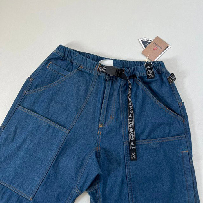 GRAMICCI x AND WANDER DENIM BAGGY PANT 多口袋丹寧工裝褲