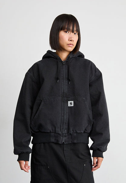 Carhartt WIP OG Active Denim Hooded Jacket 卡哈特水洗加絨牛仔連帽外套