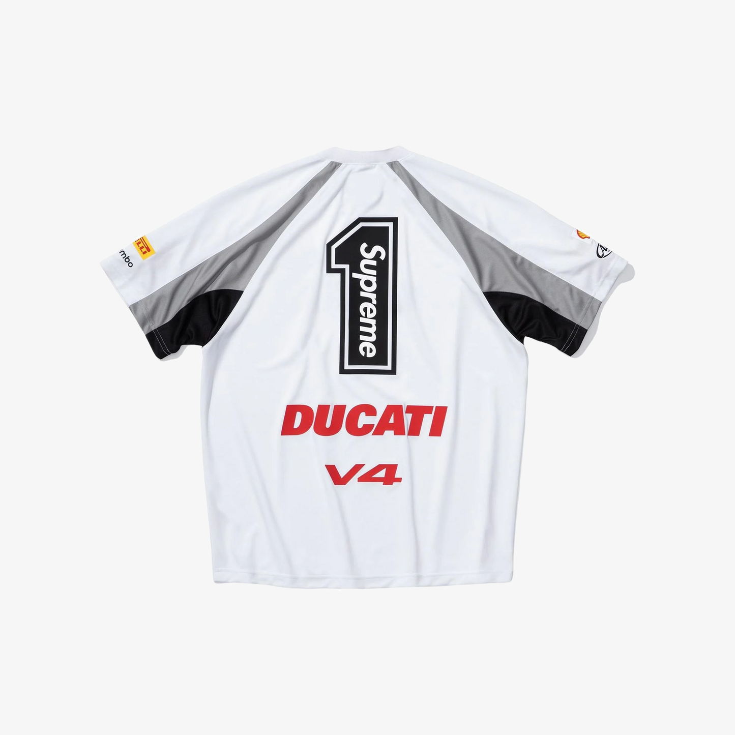 SUPREME x DUCATI SS24 SOCCER JERSEY  足球短袖T恤