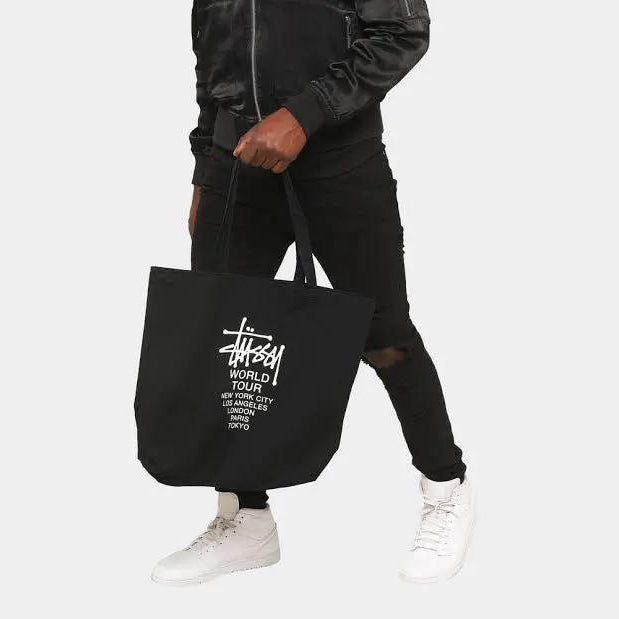 STUSSY WORLD TOUR BAG 世界巡迴購物袋