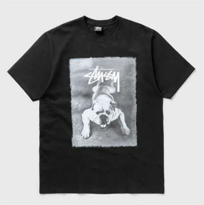 STUSSY 鬥牛犬短袖T恤