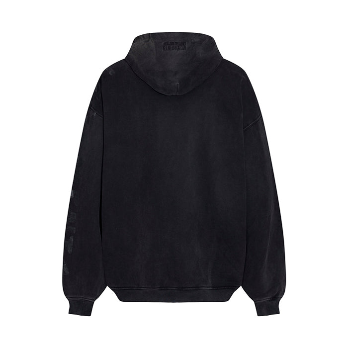 Vetements Anarchy Logo Print Hoodie - 無政府印花重磅連帽衫