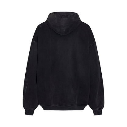 Vetements Anarchy Logo Print Hoodie - 無政府印花重磅連帽衫