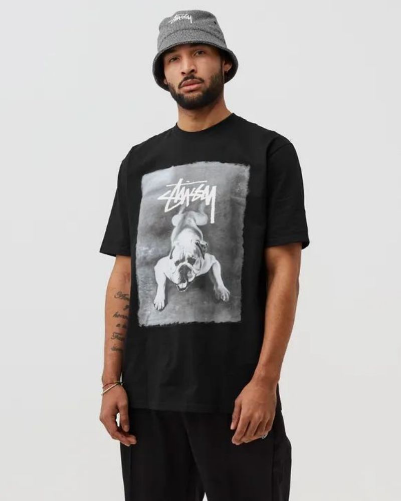 STUSSY 鬥牛犬短袖T恤