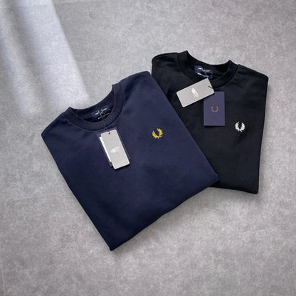 BEAMS x FRED PERRY Embroidered 聯名別注款刺繡圓領衛衣