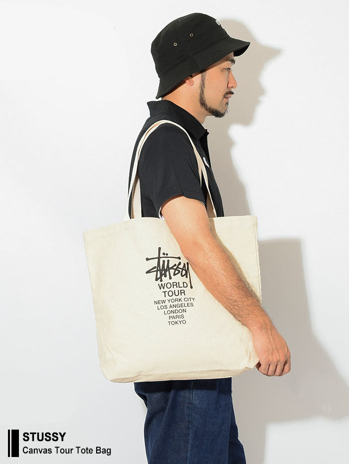 STUSSY WORLD TOUR BAG 世界巡迴購物袋