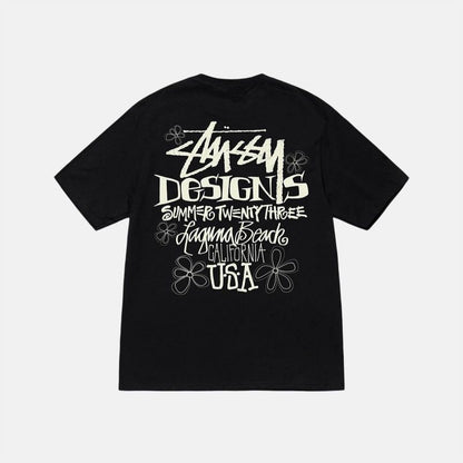 STUSSY SUMMER LB TEE  夏日塗鴉花卉短袖T恤