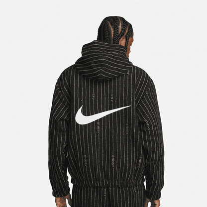 STUSSY X NIKE STRIPED WOOL JACKET 條紋羊毛鋪棉外套 DR4023-010