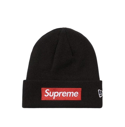 Supreme x New Era Box Logo Beanie 方形標誌聯名毛帽