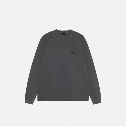 Stussy Raglan Thermal L/S Crew 長袖華夫格長袖T恤